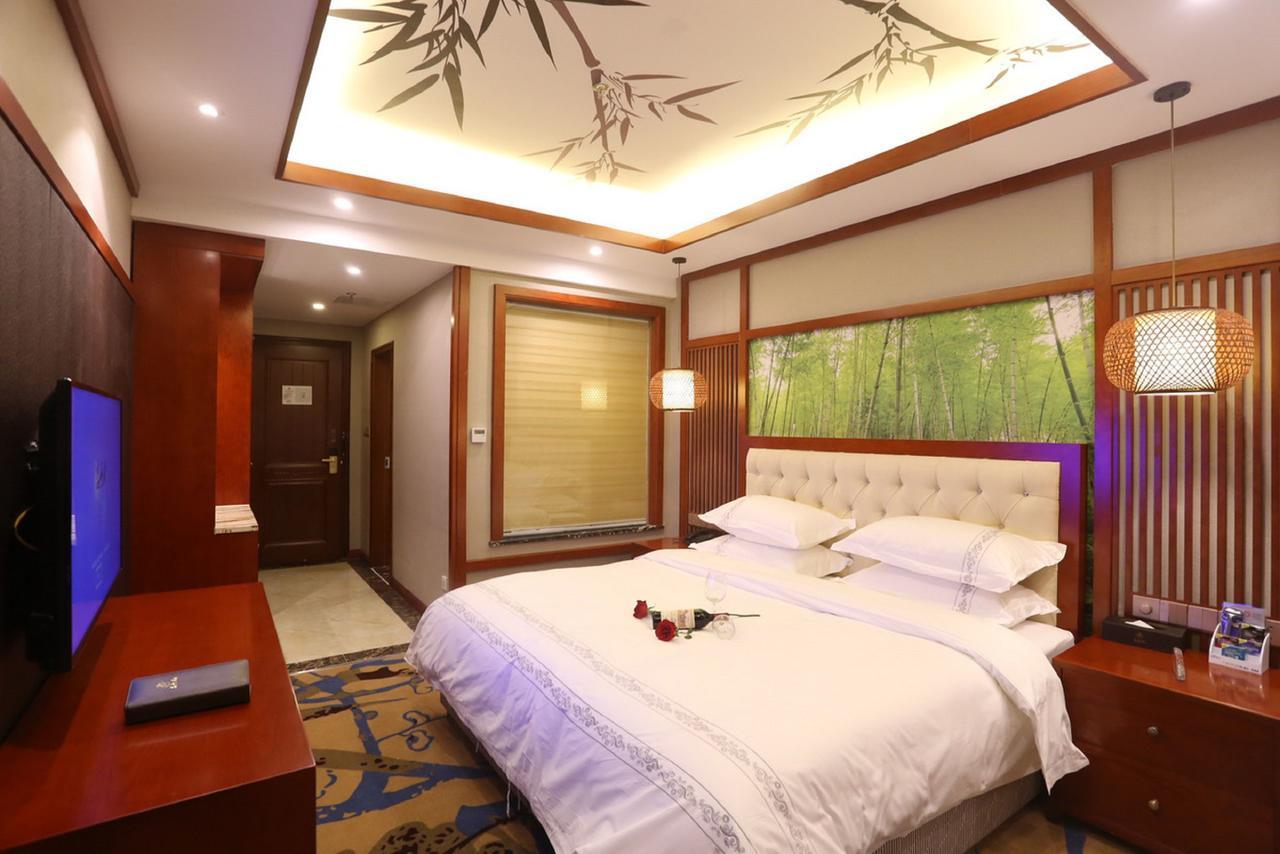 Mingshan Hotel Chengdu Exterior foto